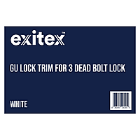 GU Lock Trim for 3 Dead Bolt Lock