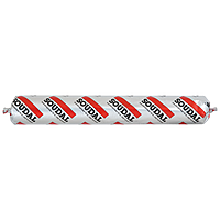 Soudal Silicone Silrub 2 - Foil Pack (600ml)